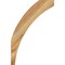 Ekena Millwork 4"W x 16"D x 24"H Thorton Rough Sawn Knee Brace, Western Red Cedar BRC04X16X24THR00RWR - alternate 3